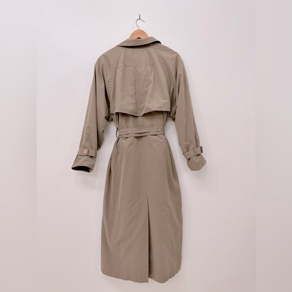 London Fog Women’s Vintage Trench, 16-M, Tan - Picture 2 of 9